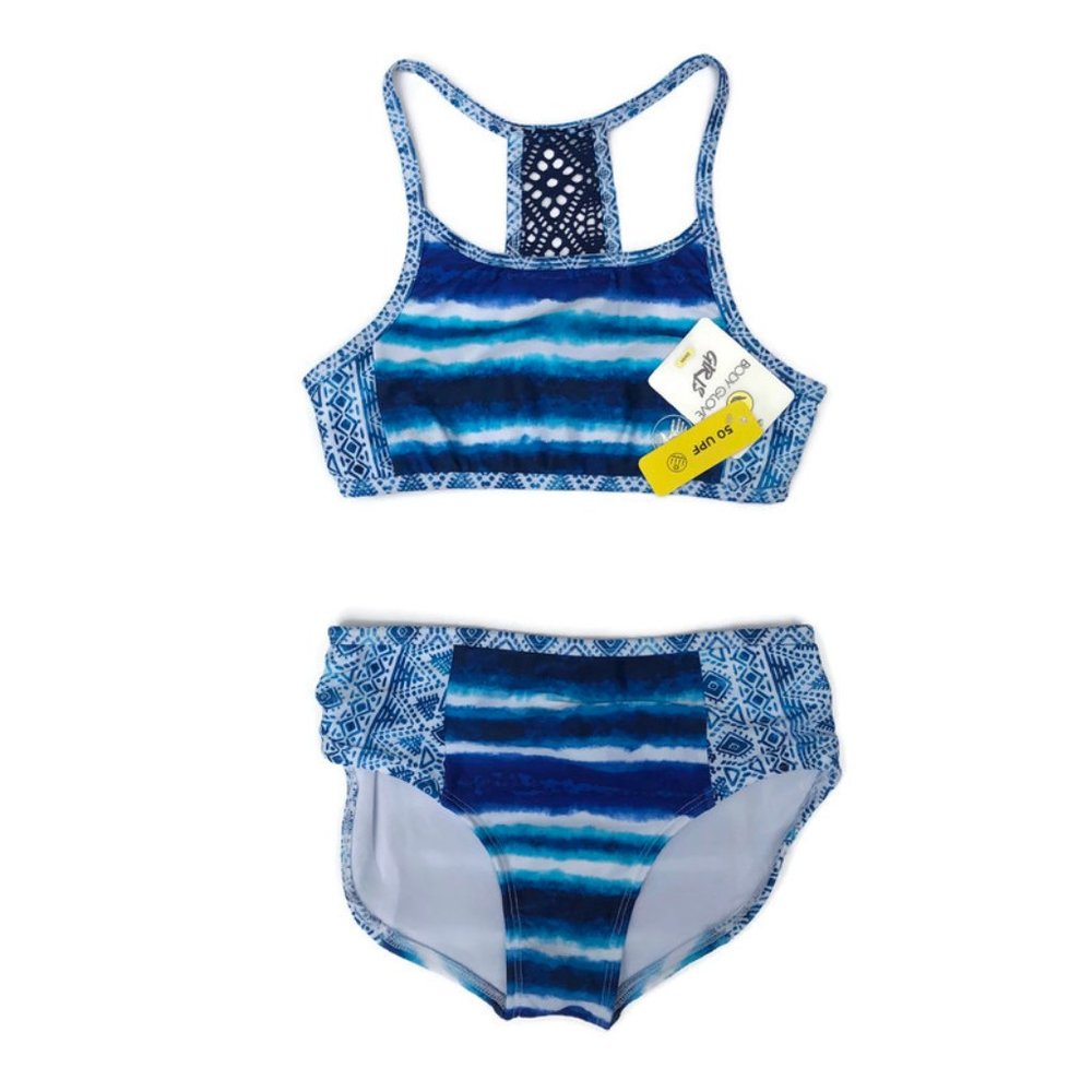 Body Glove Girls Two-Piece Bathing Suit Blue